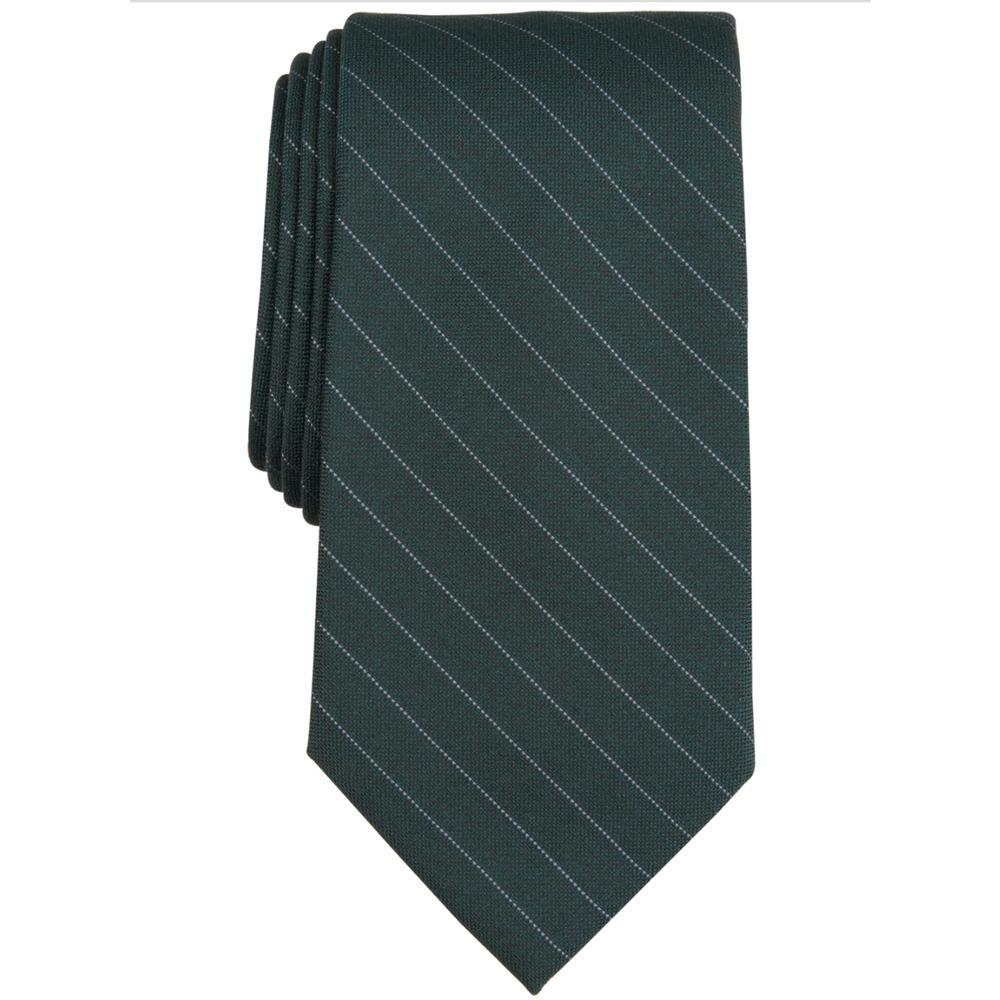 Michael Kors Men Horn Stripe Tie Jade One Size